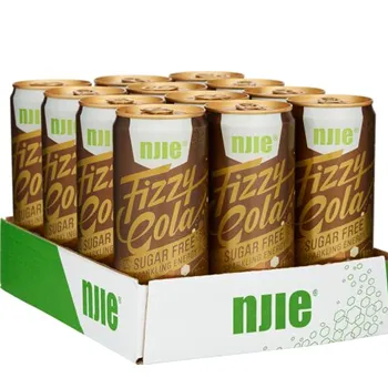 Njie Fizzy Cola Sugar Free Sparkling Energy    
